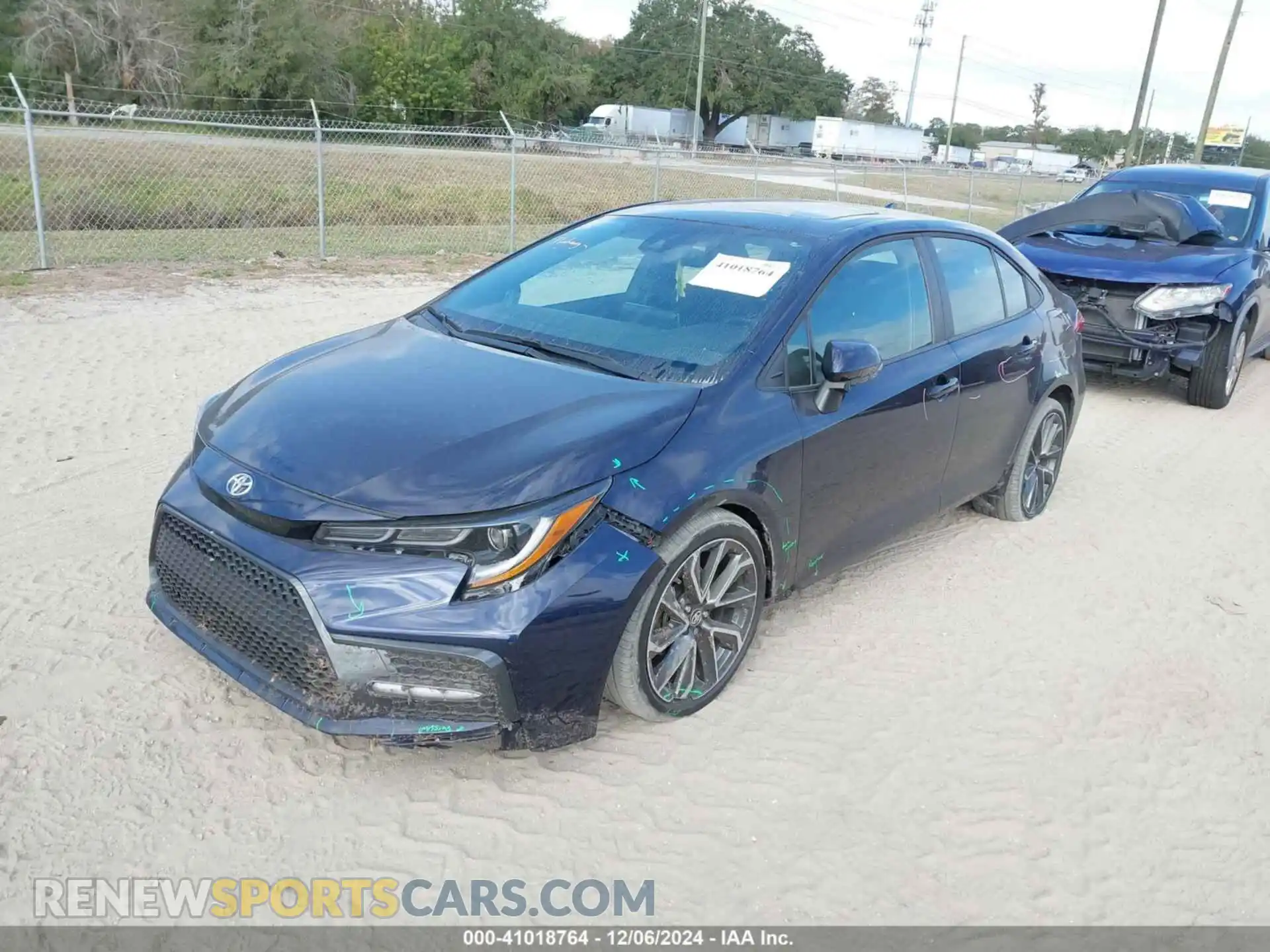 2 Photograph of a damaged car 5YFP4MCE1MP086612 TOYOTA COROLLA 2021