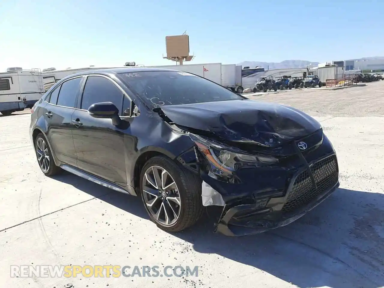 1 Photograph of a damaged car 5YFP4MCE1MP089977 TOYOTA COROLLA 2021