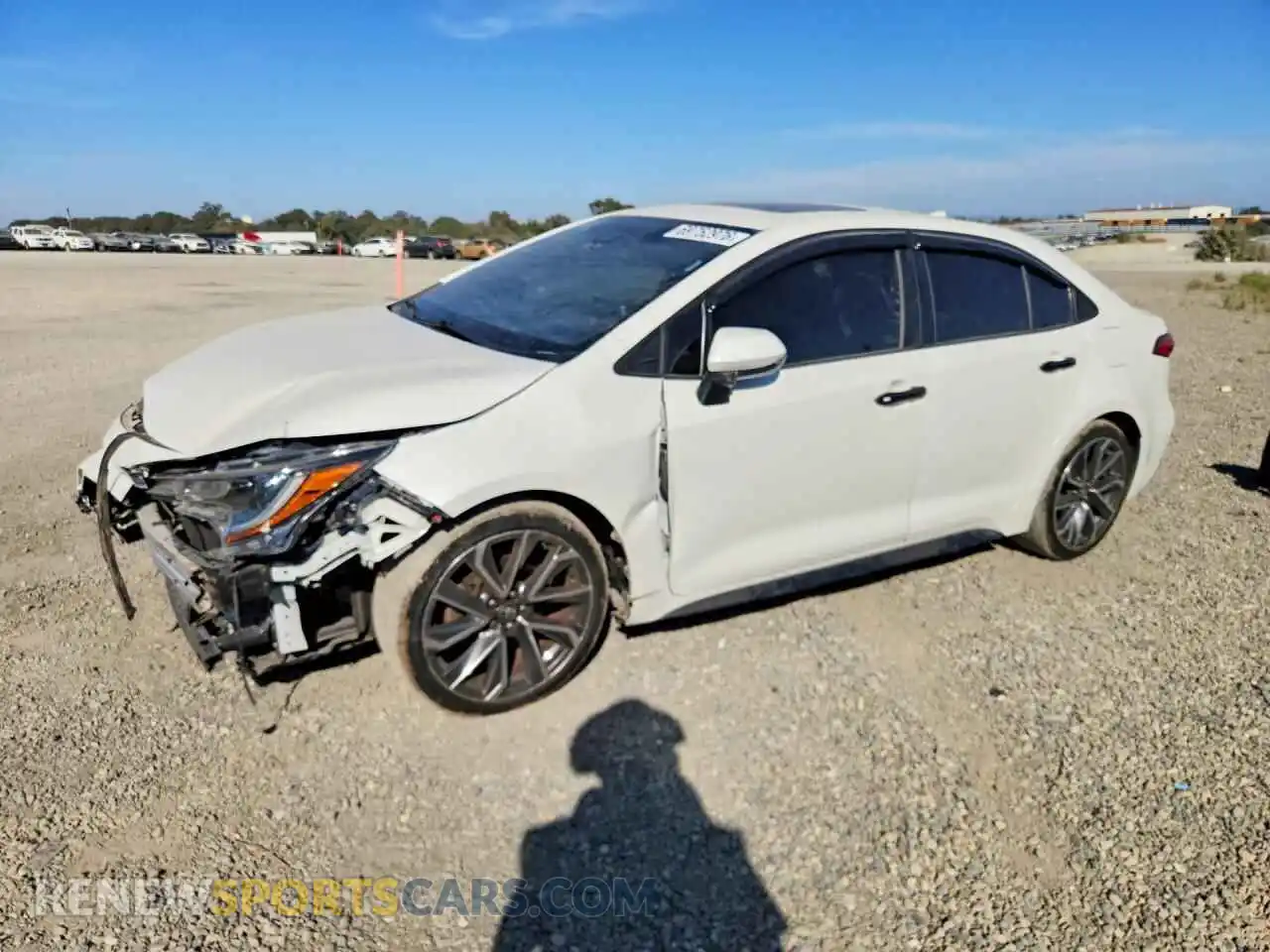 1 Фотография поврежденного автомобиля 5YFP4MCE2MP061251 TOYOTA COROLLA 2021