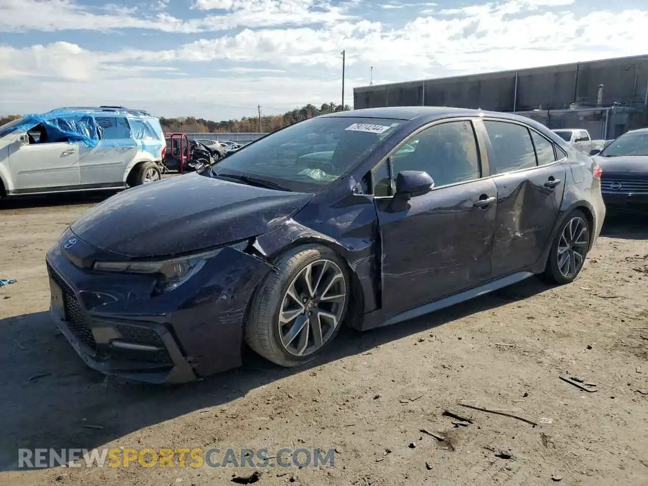 1 Photograph of a damaged car 5YFP4MCE2MP069527 TOYOTA COROLLA 2021