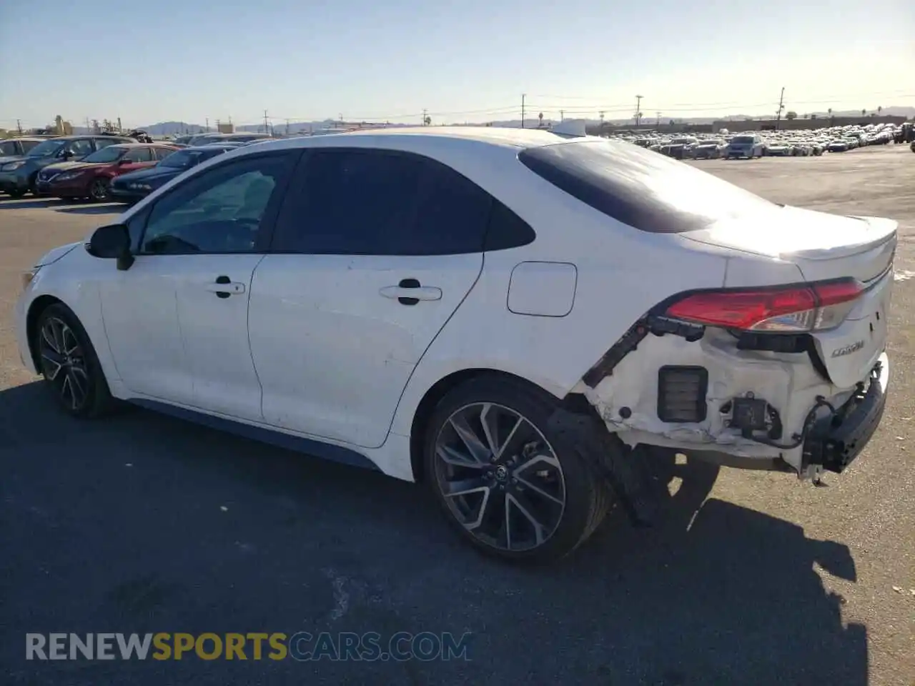 2 Photograph of a damaged car 5YFP4MCE3MP061002 TOYOTA COROLLA 2021