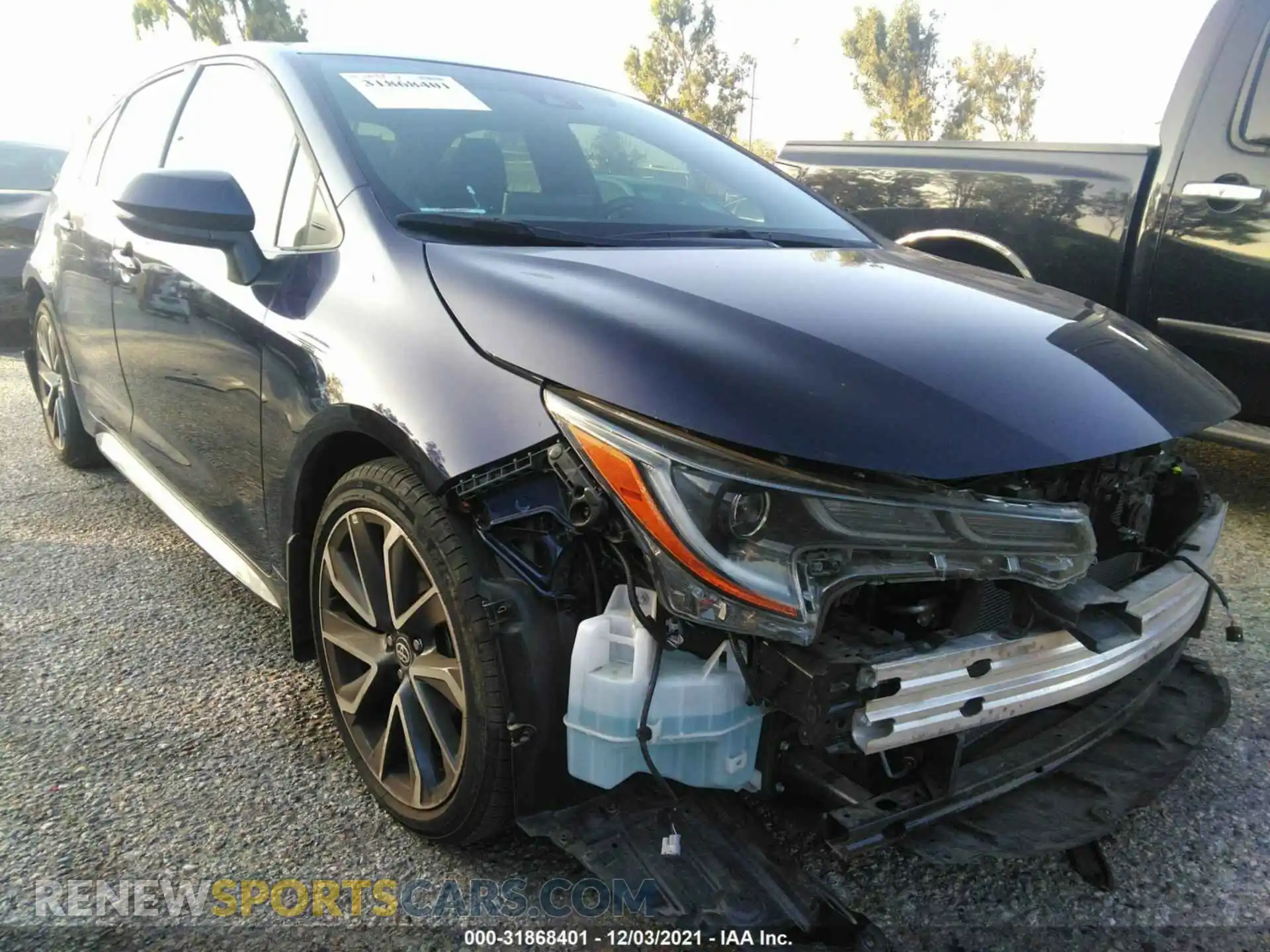 1 fotografías del automóvil dañado 5YFP4MCE3MP061968 TOYOTA COROLLA 2021