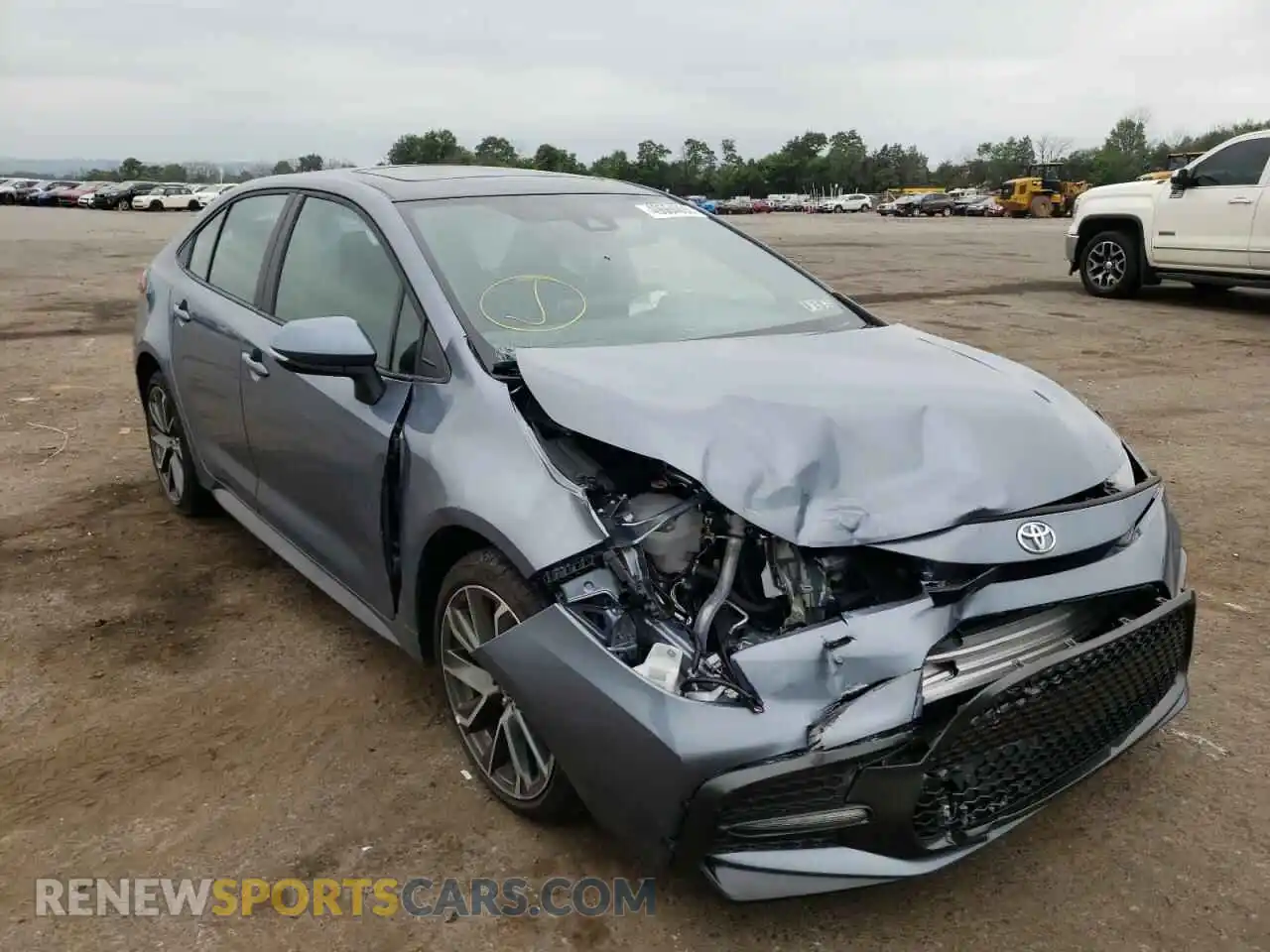 1 Photograph of a damaged car 5YFP4MCE3MP071402 TOYOTA COROLLA 2021