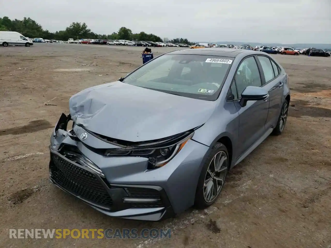 2 Photograph of a damaged car 5YFP4MCE3MP071402 TOYOTA COROLLA 2021