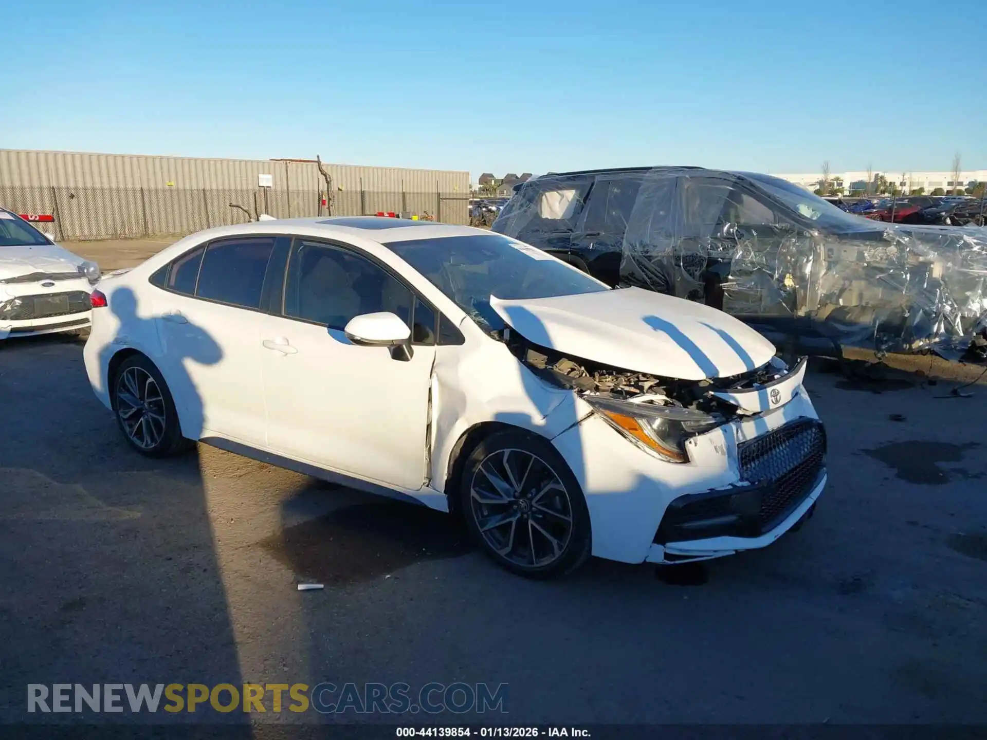 1 fotografías del automóvil dañado 5YFP4MCE3MP073294 TOYOTA COROLLA 2021