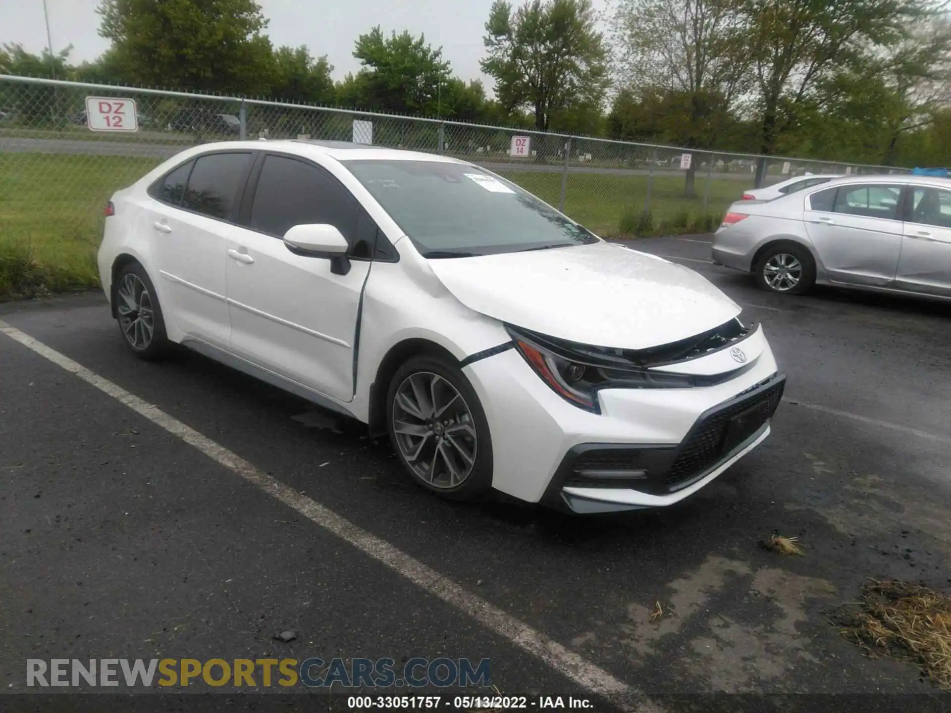 1 fotografías del automóvil dañado 5YFP4MCE5MP064046 TOYOTA COROLLA 2021