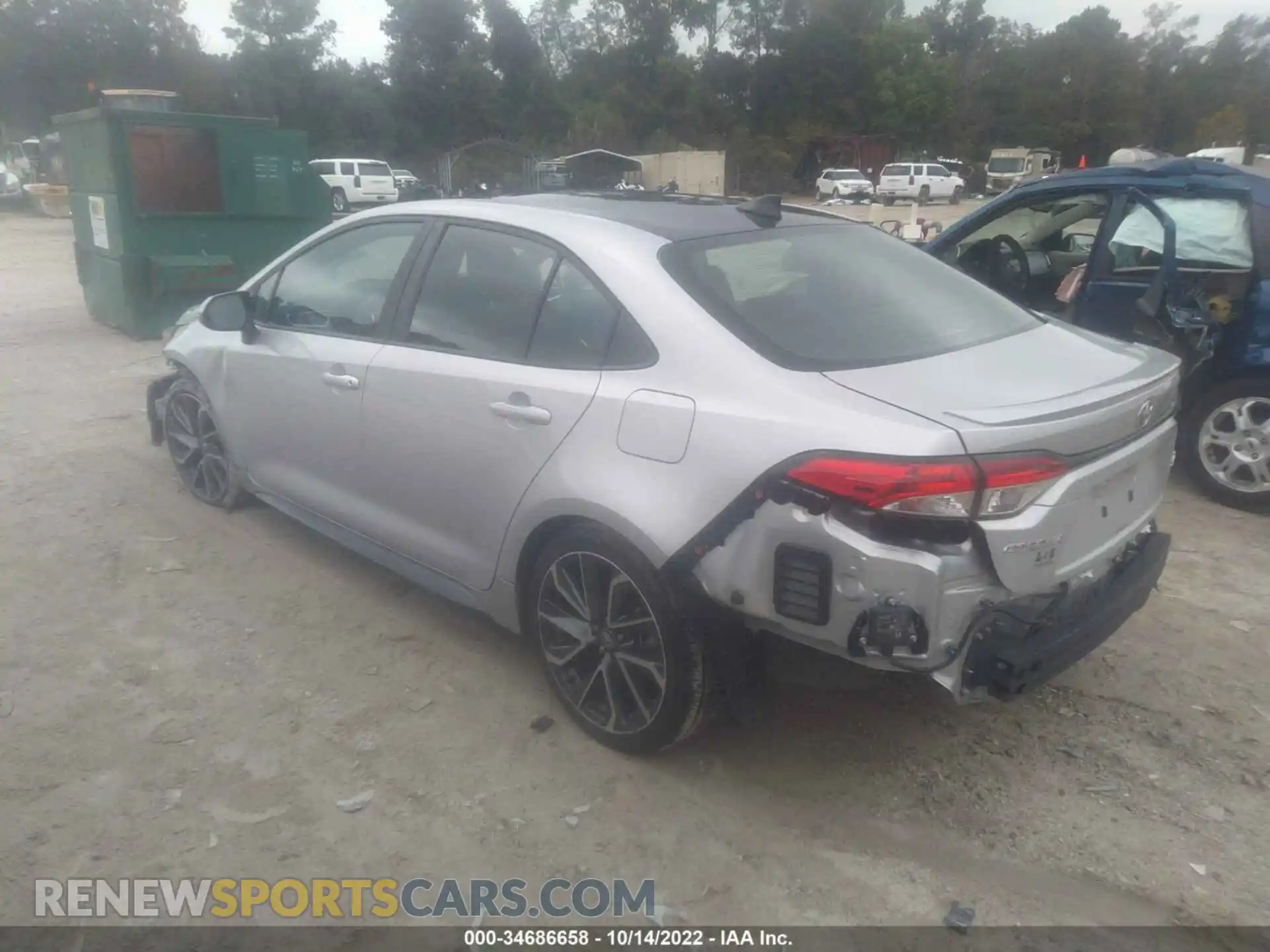 3 Photograph of a damaged car 5YFP4MCE5MP069506 TOYOTA COROLLA 2021
