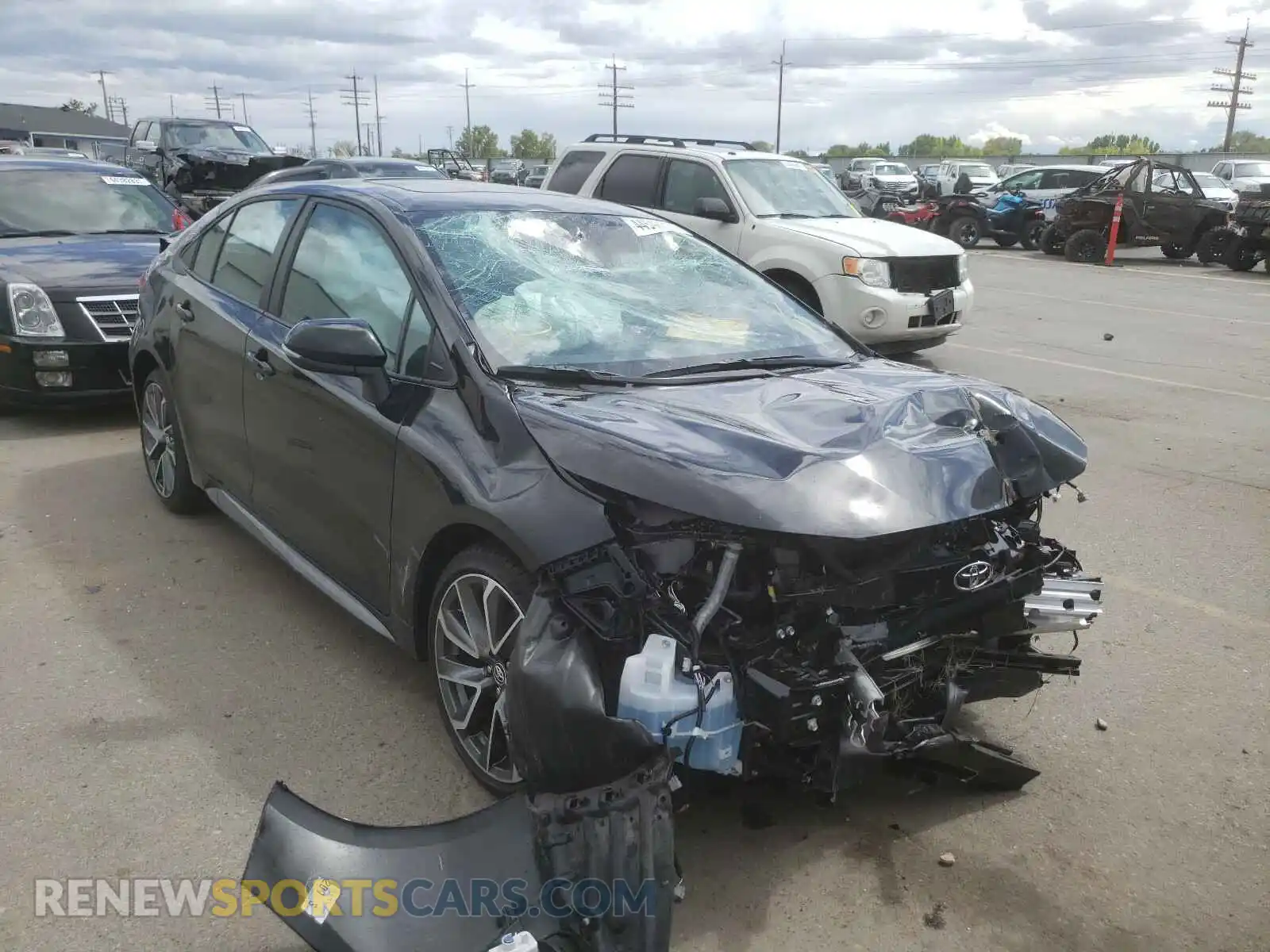 1 Photograph of a damaged car 5YFP4MCE5MP083342 TOYOTA COROLLA 2021