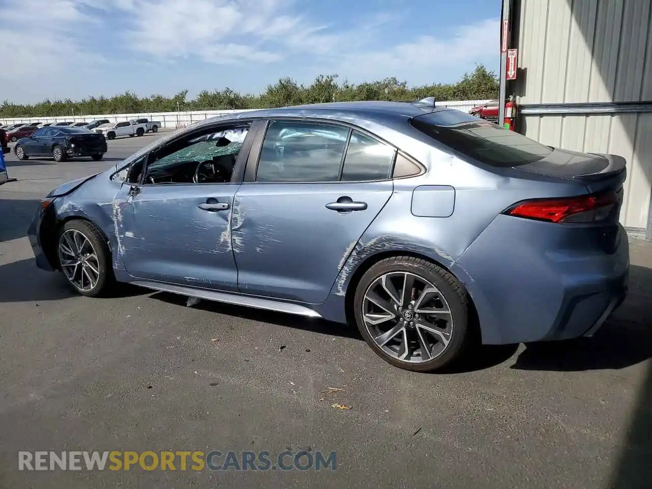 2 Photograph of a damaged car 5YFP4MCE6MP067618 TOYOTA COROLLA 2021