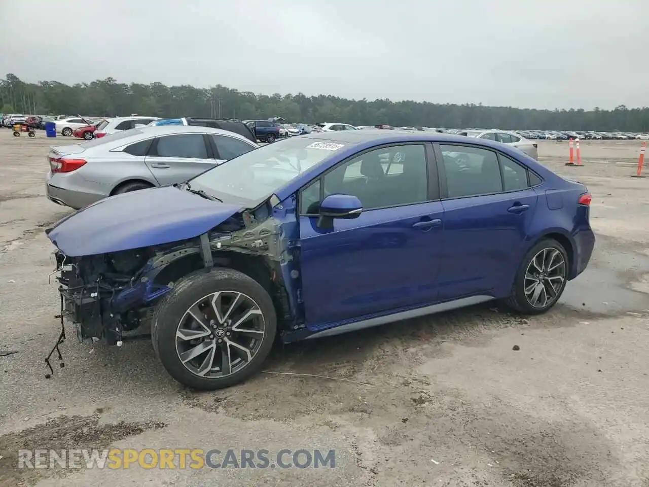 1 Photograph of a damaged car 5YFP4MCE6MP071796 TOYOTA COROLLA 2021
