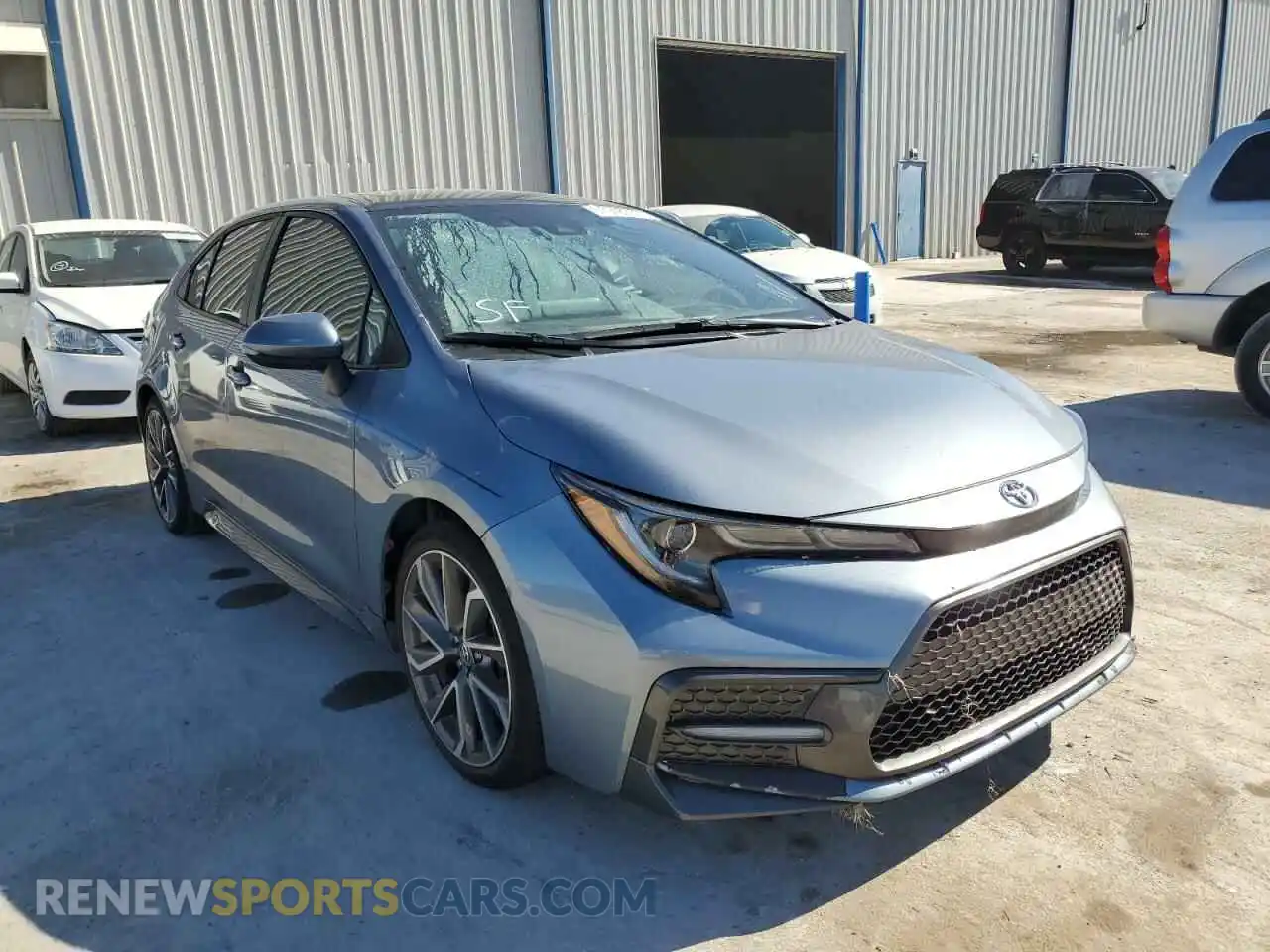 1 Photograph of a damaged car 5YFP4MCE6MP073001 TOYOTA COROLLA 2021