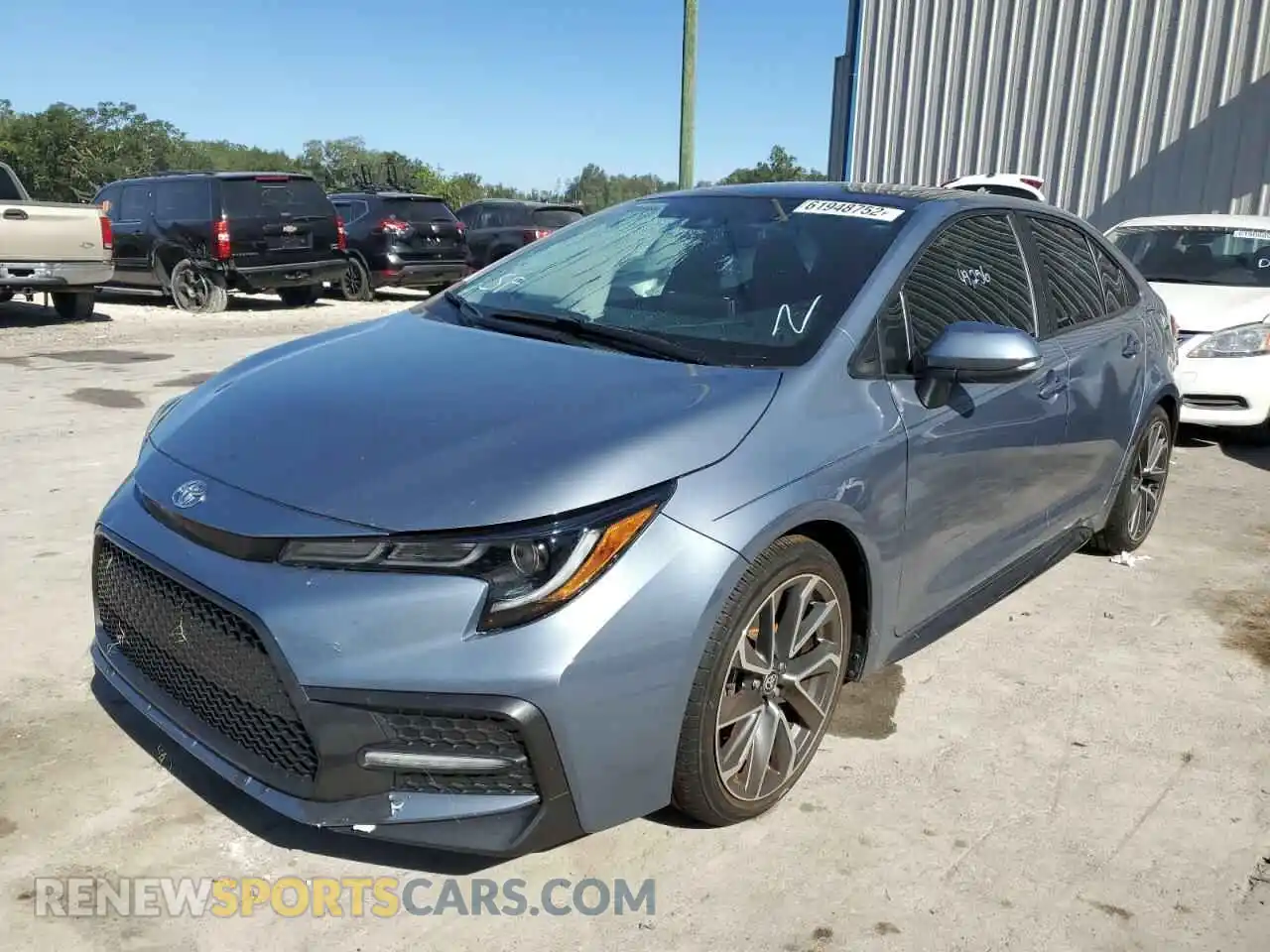 2 Photograph of a damaged car 5YFP4MCE6MP073001 TOYOTA COROLLA 2021