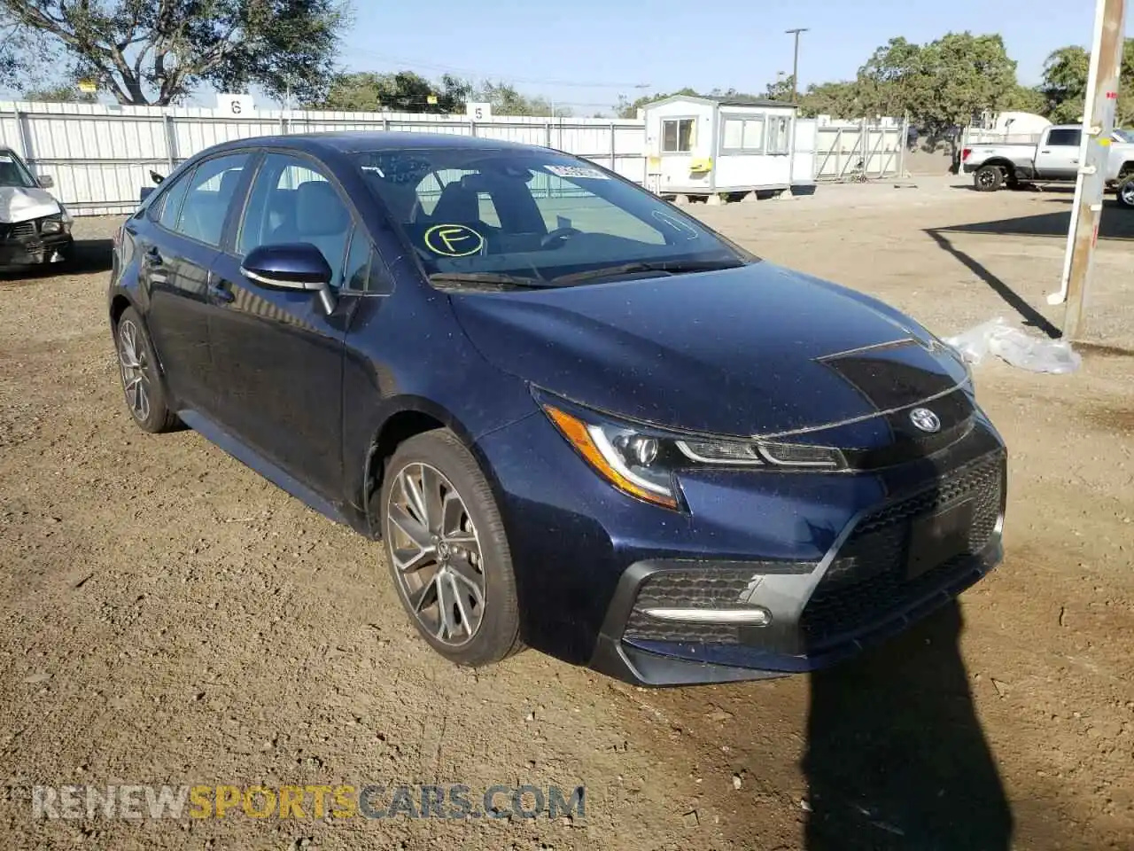 1 Photograph of a damaged car 5YFP4MCE6MP086489 TOYOTA COROLLA 2021