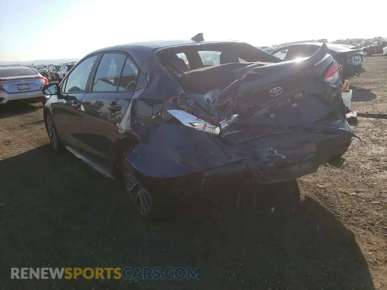 3 Photograph of a damaged car 5YFP4MCE6MP086489 TOYOTA COROLLA 2021
