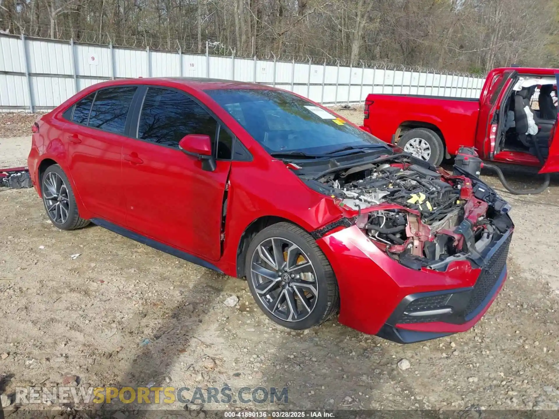 1 Photograph of a damaged car 5YFP4MCE7MP061844 TOYOTA COROLLA 2021