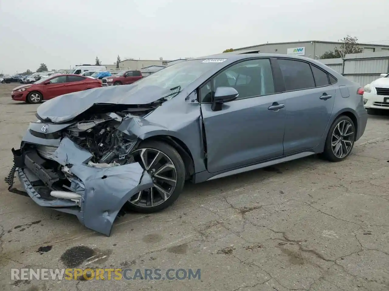 1 Photograph of a damaged car 5YFP4MCE7MP088011 TOYOTA COROLLA 2021