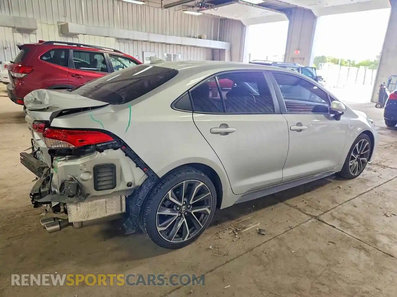 3 Photograph of a damaged car 5YFP4MCE8MP063926 TOYOTA COROLLA 2021