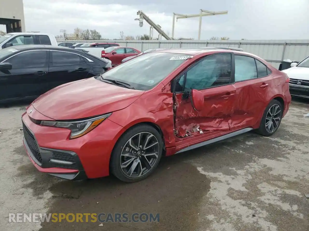 1 Photograph of a damaged car 5YFP4MCE8MP065790 TOYOTA COROLLA 2021