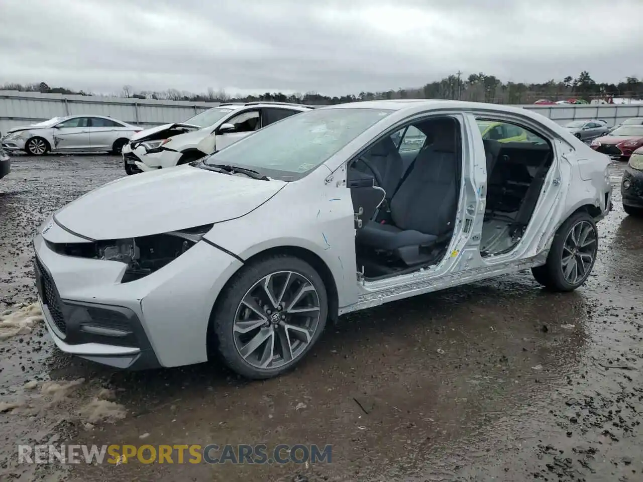 1 Photograph of a damaged car 5YFP4MCE9MP061263 TOYOTA COROLLA 2021