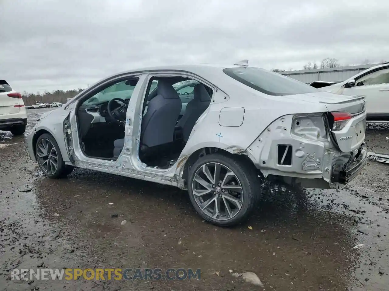 2 Photograph of a damaged car 5YFP4MCE9MP061263 TOYOTA COROLLA 2021