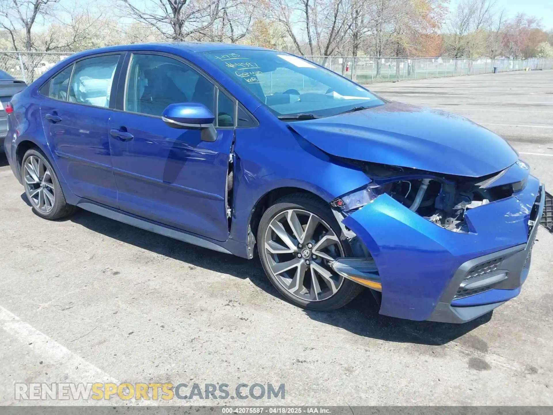 1 Photograph of a damaged car 5YFP4MCE9MP064597 TOYOTA COROLLA 2021