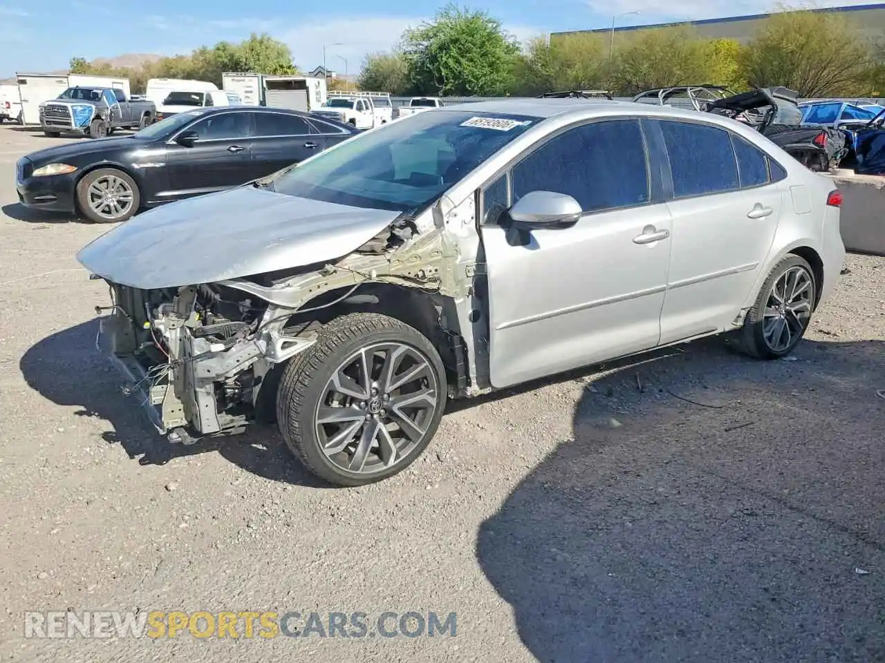 1 Photograph of a damaged car 5YFP4MCE9MP095073 TOYOTA COROLLA 2021