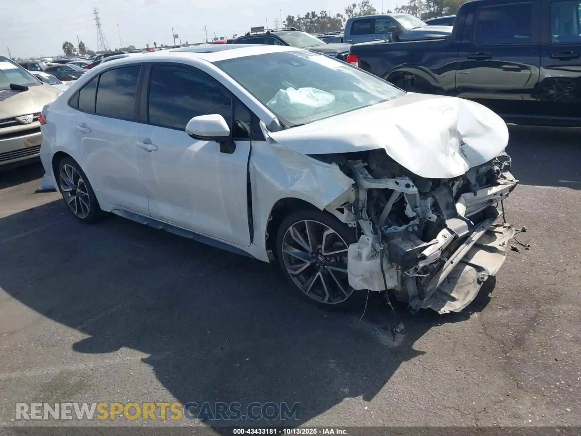 1 Photograph of a damaged car 5YFP4MCE9MP097907 TOYOTA COROLLA 2021