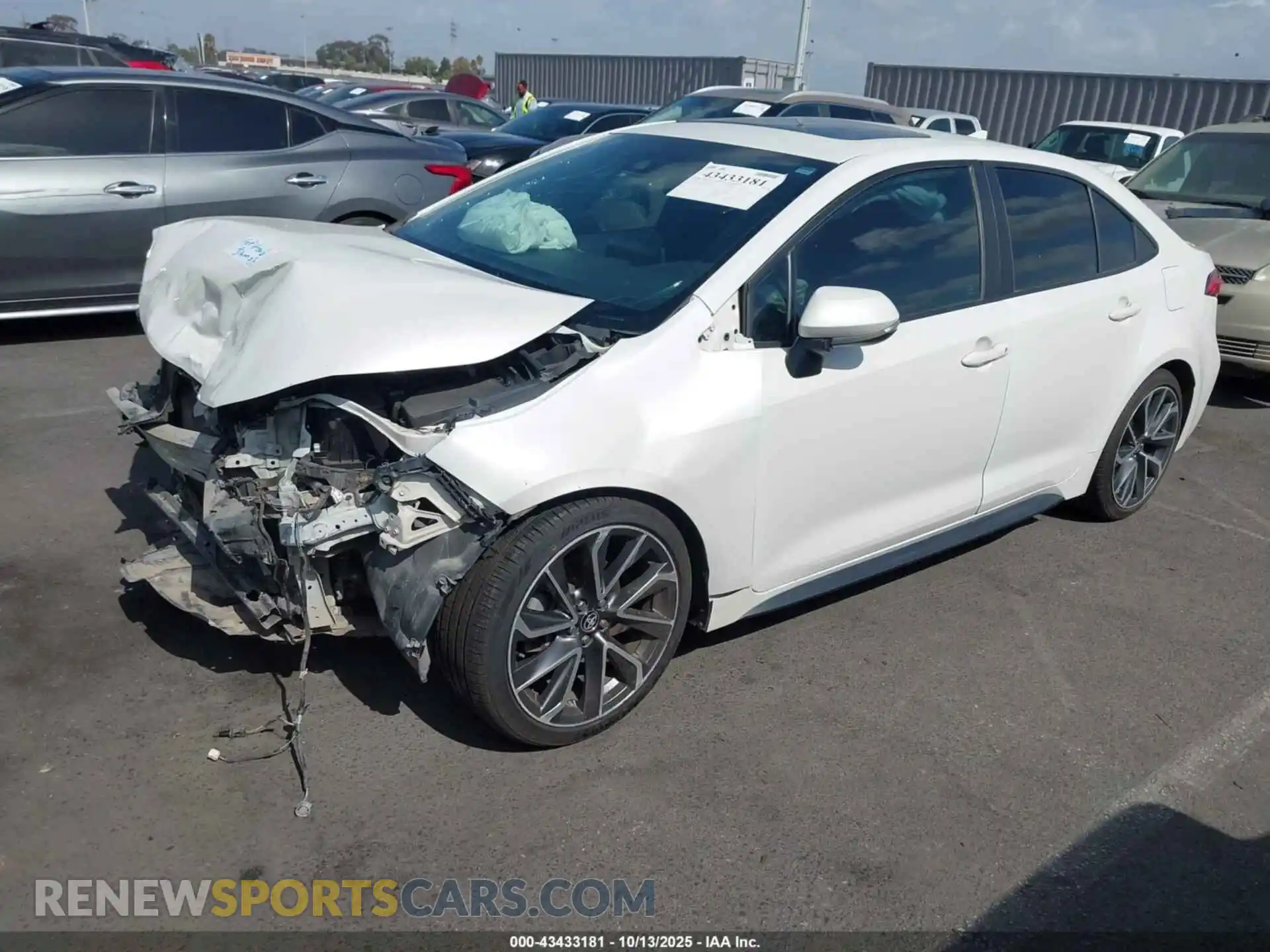 2 Photograph of a damaged car 5YFP4MCE9MP097907 TOYOTA COROLLA 2021
