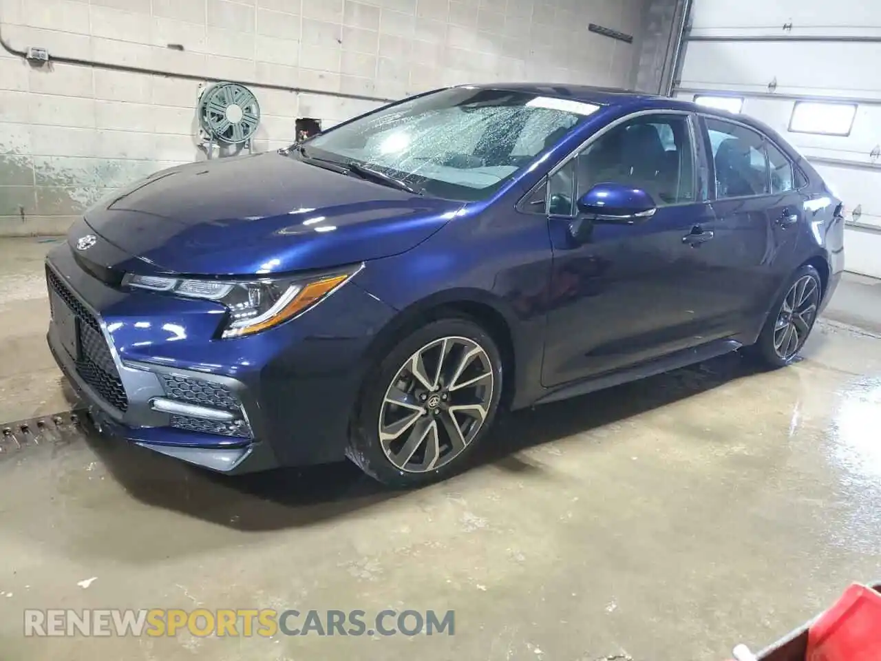1 Photograph of a damaged car 5YFP4MCEXMP071848 TOYOTA COROLLA 2021