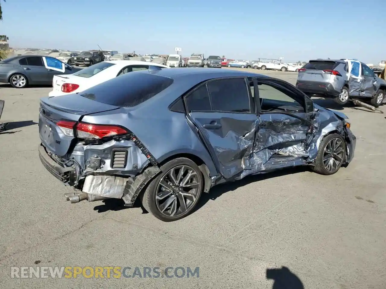 3 Photograph of a damaged car 5YFP4MCEXMP096653 TOYOTA COROLLA 2021