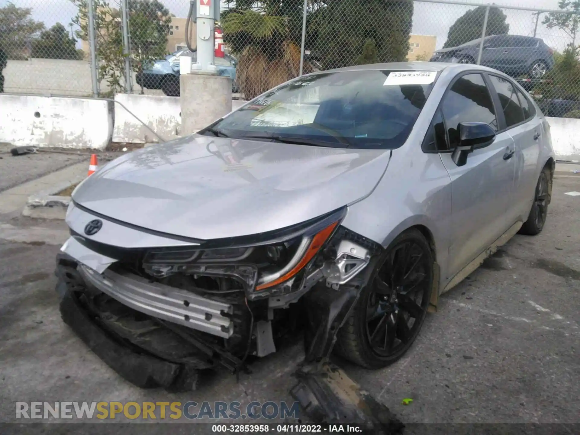 2 Photograph of a damaged car 5YFS4MCE0MP059637 TOYOTA COROLLA 2021