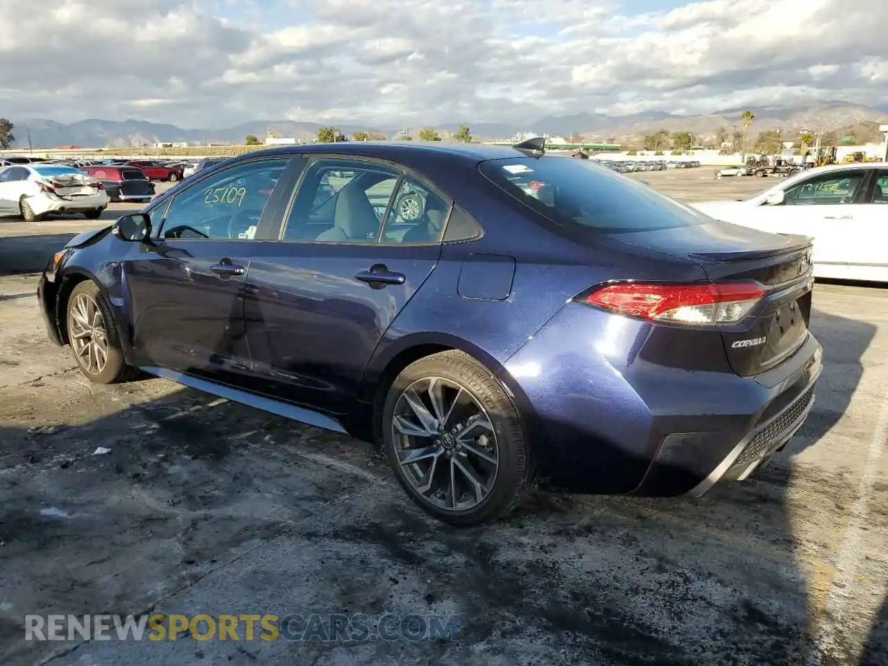 2 Photograph of a damaged car 5YFS4MCE0MP066992 TOYOTA COROLLA 2021