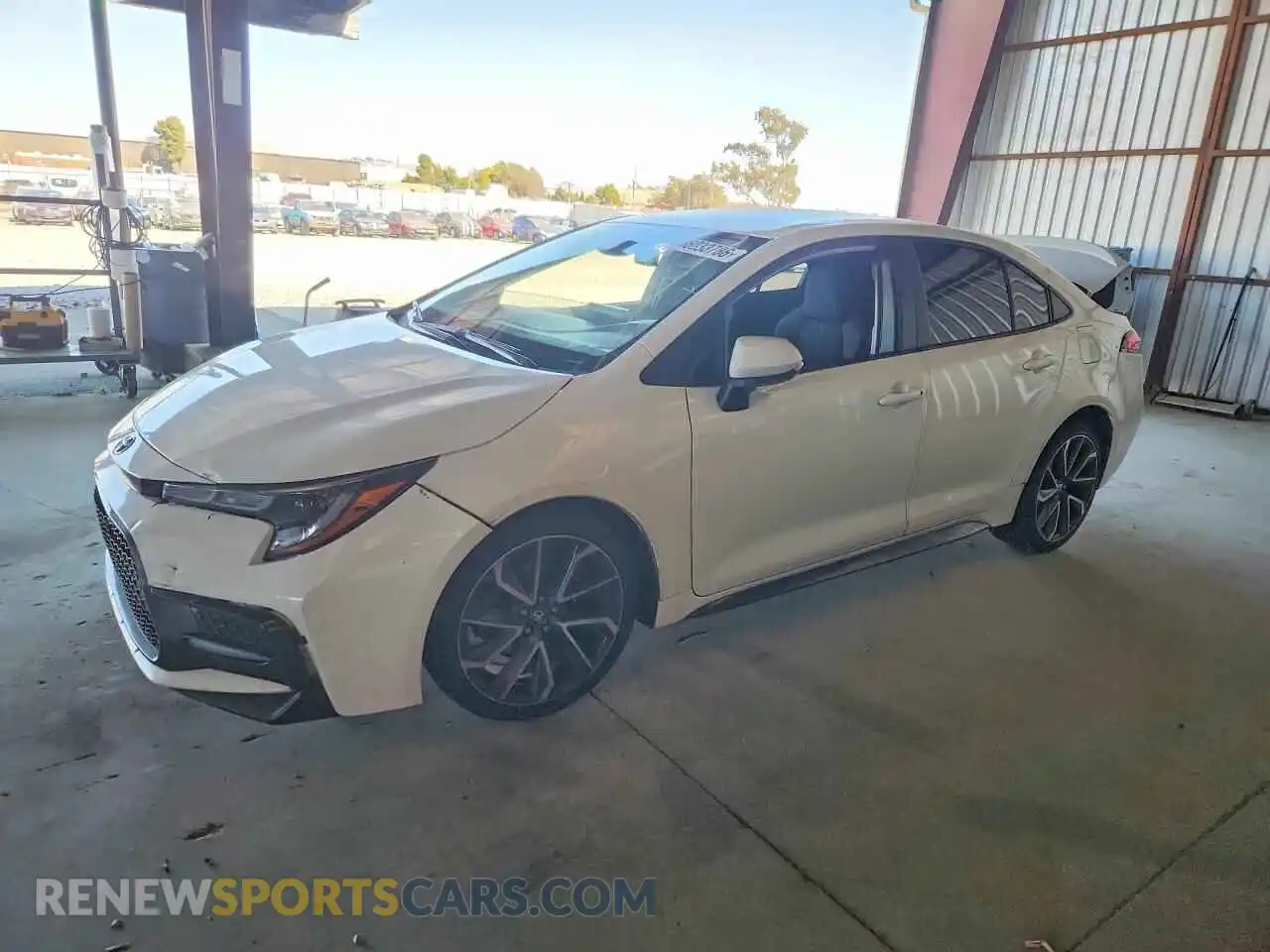 1 Photograph of a damaged car 5YFS4MCE0MP067124 TOYOTA COROLLA 2021