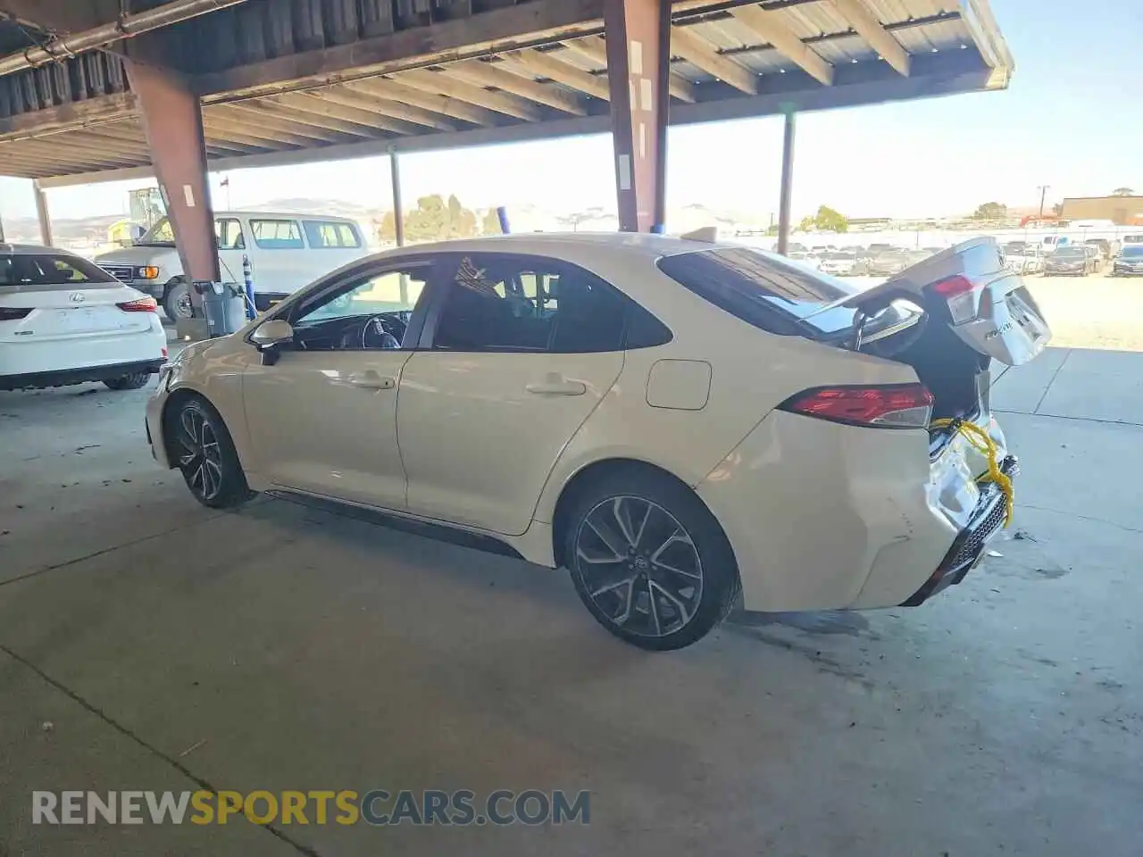 2 Photograph of a damaged car 5YFS4MCE0MP067124 TOYOTA COROLLA 2021
