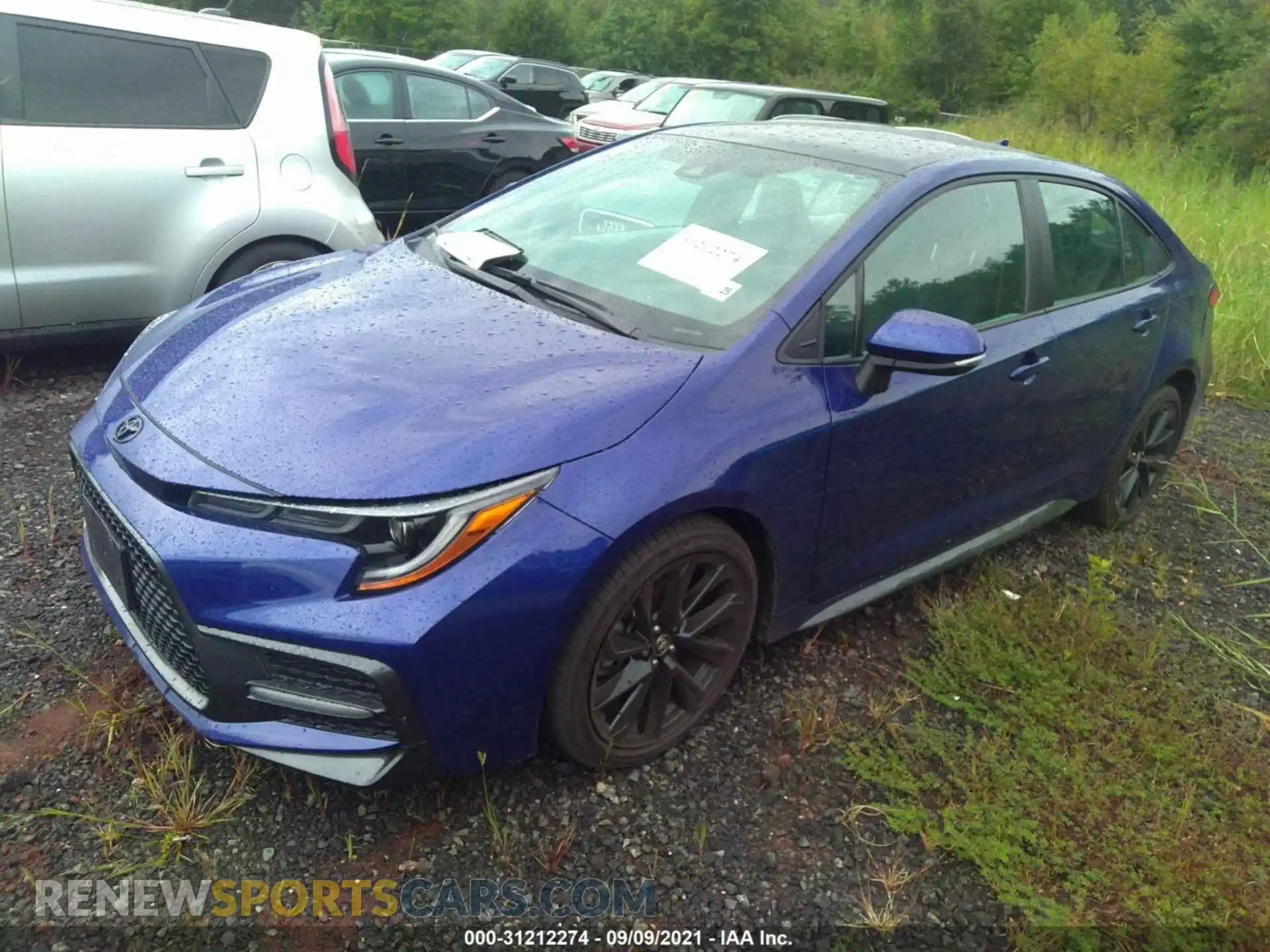 2 Photograph of a damaged car 5YFS4MCE0MP067365 TOYOTA COROLLA 2021