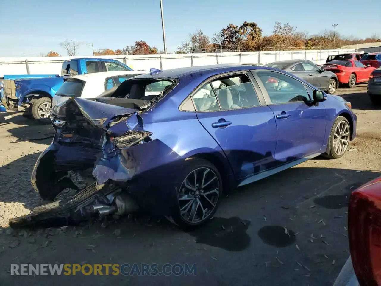 3 Photograph of a damaged car 5YFS4MCE0MP069116 TOYOTA COROLLA 2021