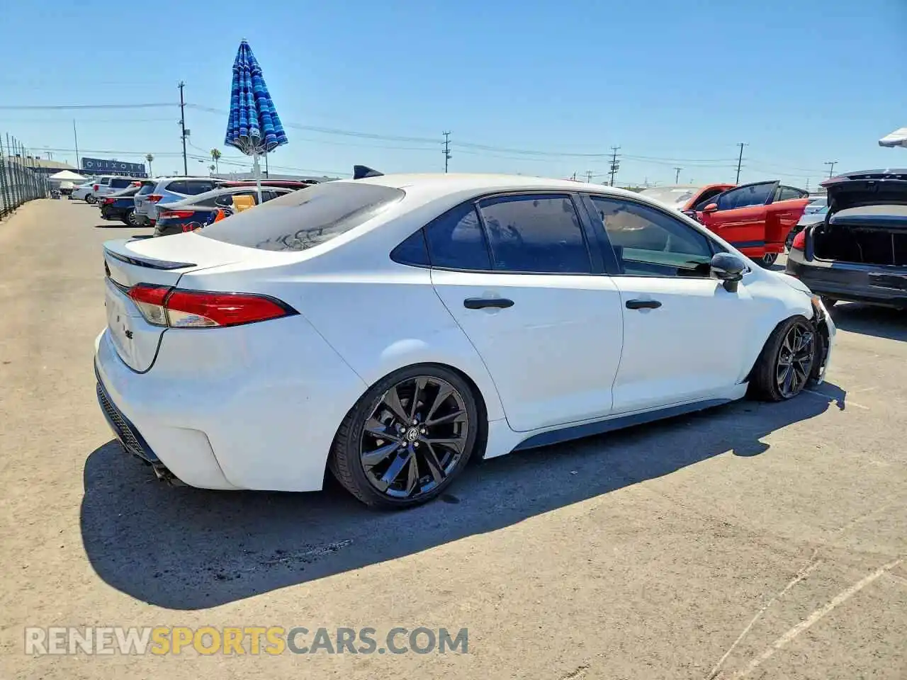 3 Фотография поврежденного автомобиля 5YFS4MCE0MP070380 TOYOTA COROLLA 2021