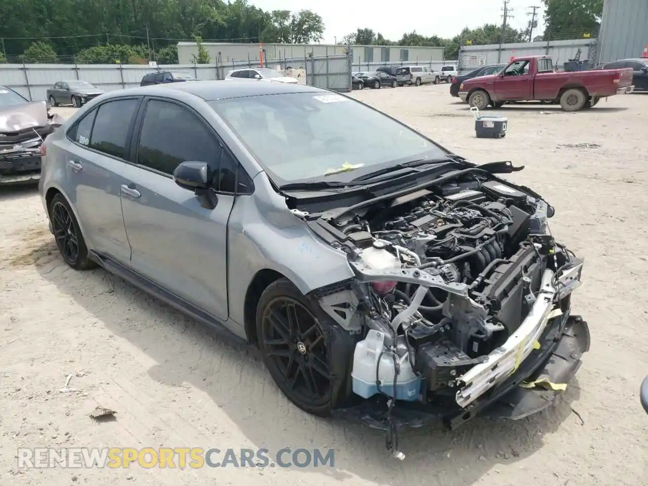1 Photograph of a damaged car 5YFS4MCE0MP072811 TOYOTA COROLLA 2021