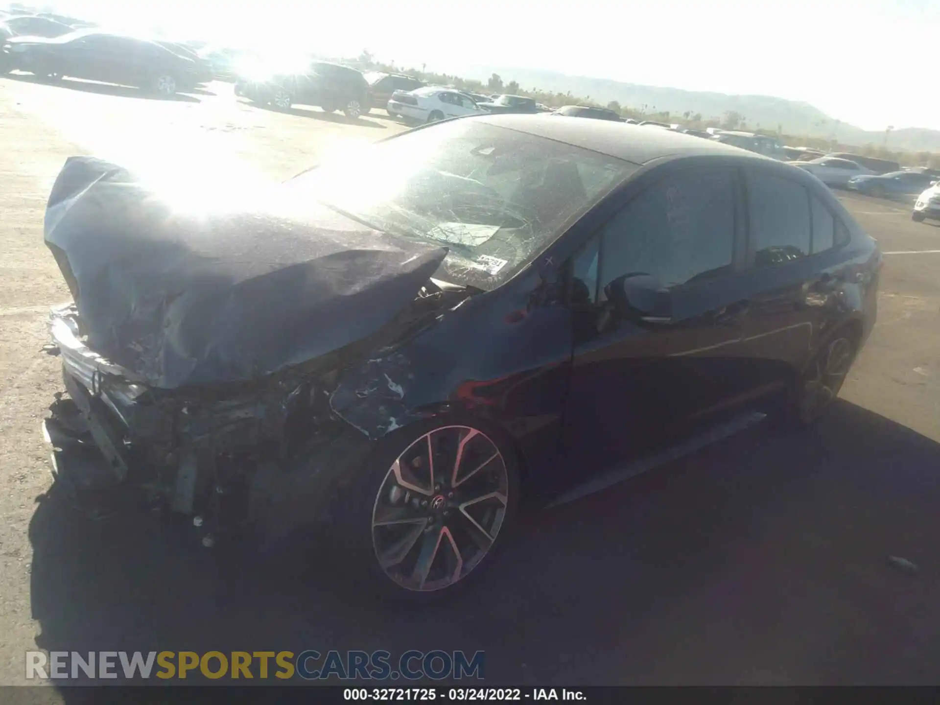 2 Photograph of a damaged car 5YFS4MCE0MP077426 TOYOTA COROLLA 2021
