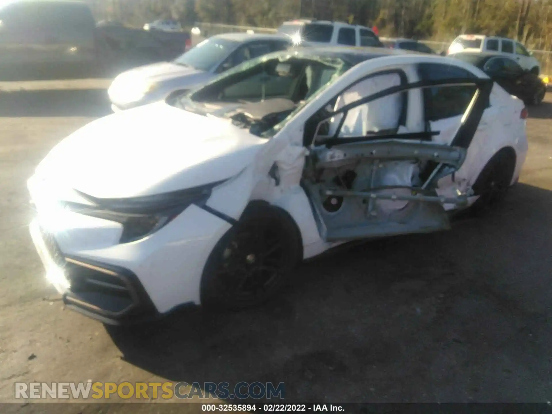 2 Photograph of a damaged car 5YFS4MCE0MP079774 TOYOTA COROLLA 2021