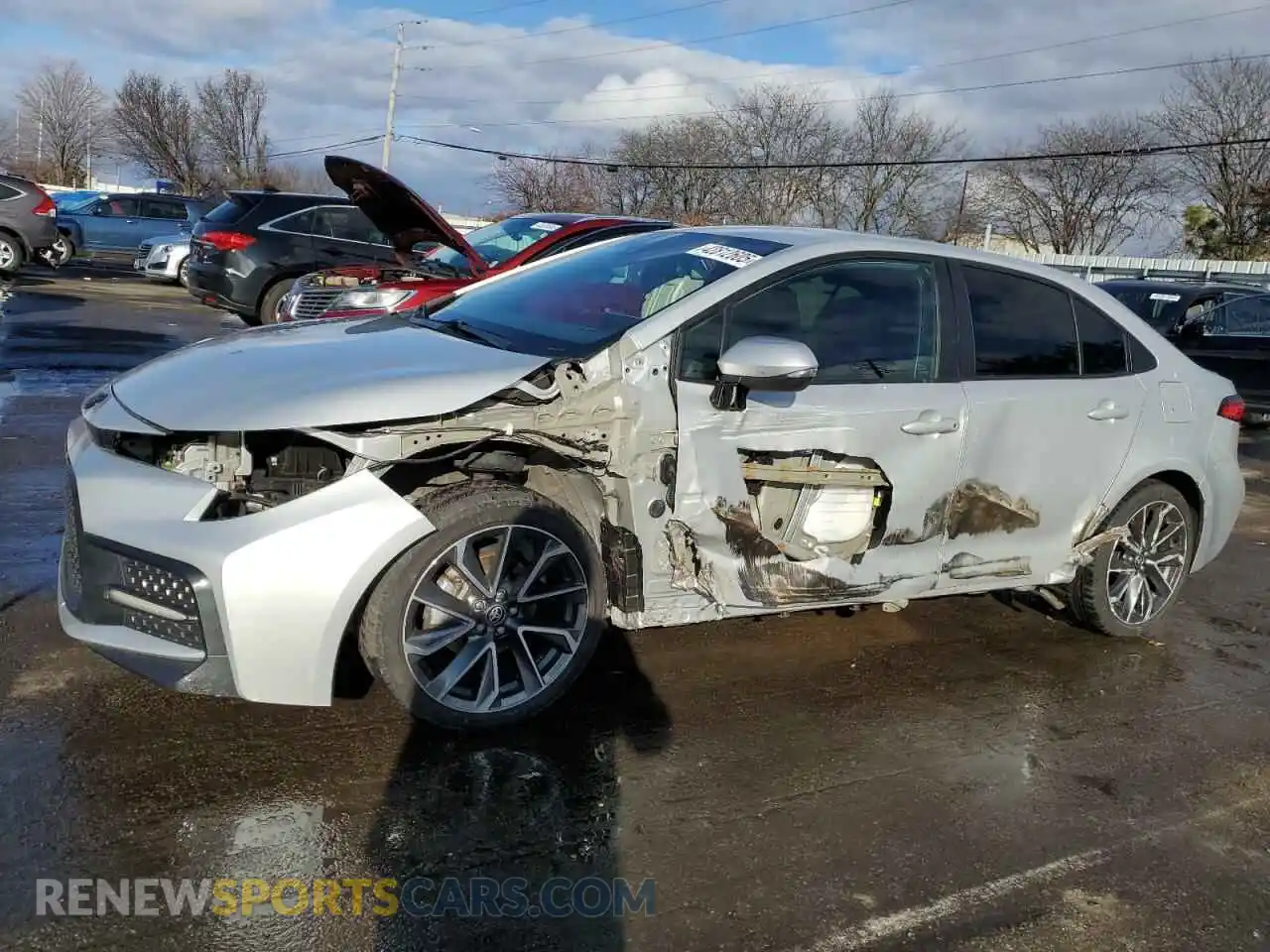 1 Фотография поврежденного автомобиля 5YFS4MCE0MP082786 TOYOTA COROLLA 2021