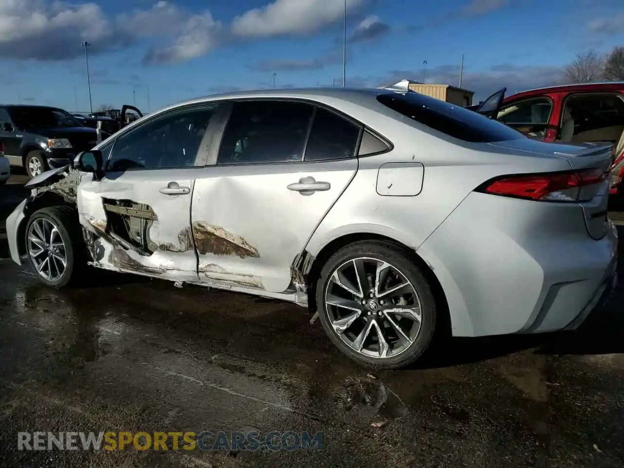 2 Фотография поврежденного автомобиля 5YFS4MCE0MP082786 TOYOTA COROLLA 2021