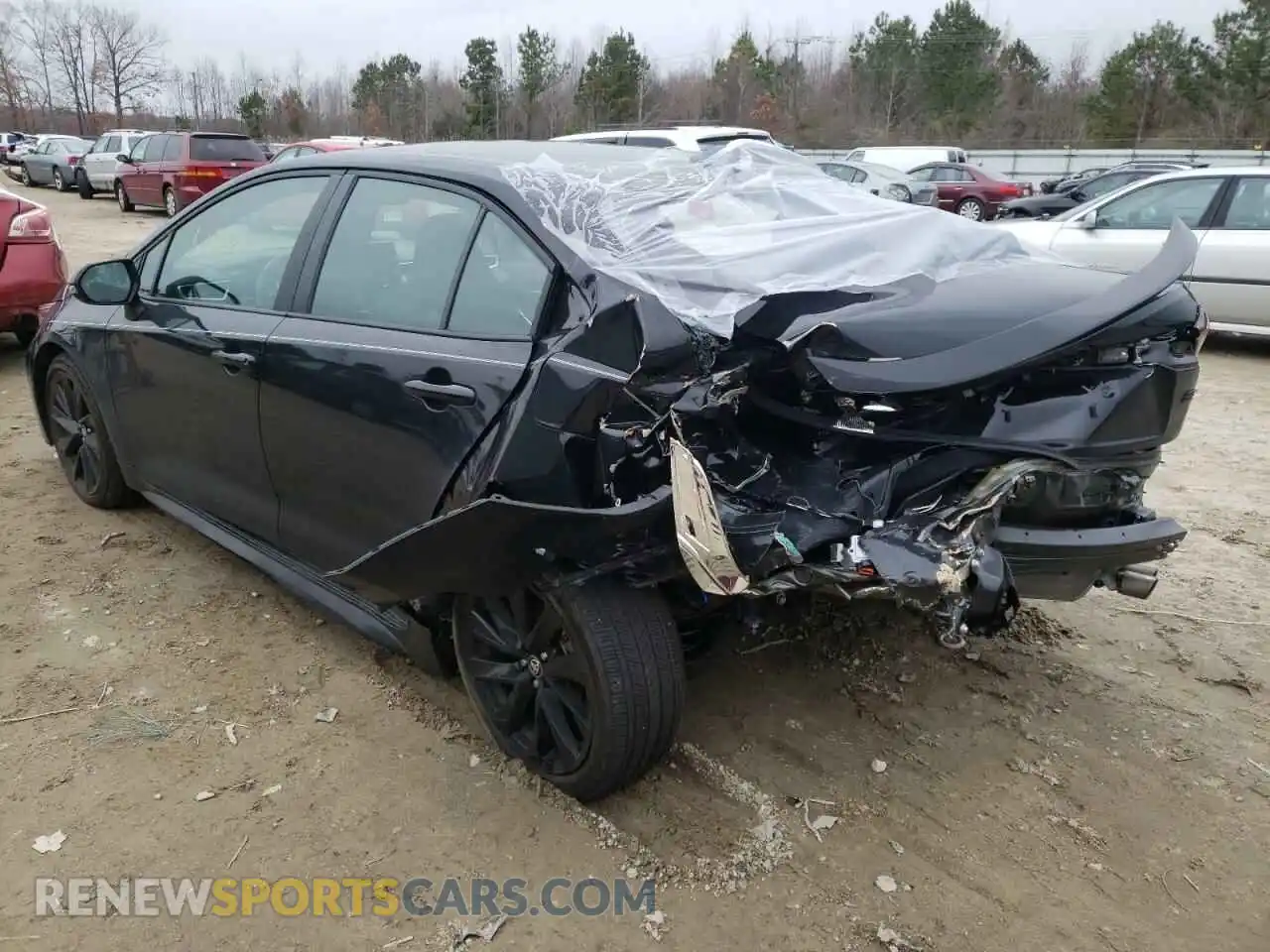 3 Photograph of a damaged car 5YFS4MCE0MP084635 TOYOTA COROLLA 2021