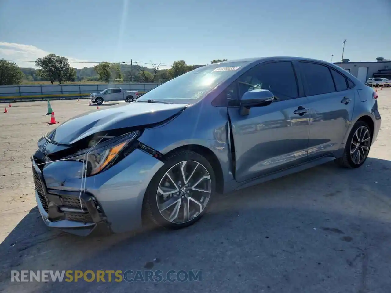 1 Photograph of a damaged car 5YFS4MCE0MP086966 TOYOTA COROLLA 2021