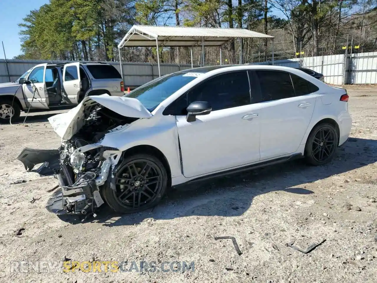 1 Photograph of a damaged car 5YFS4MCE0MP089690 TOYOTA COROLLA 2021