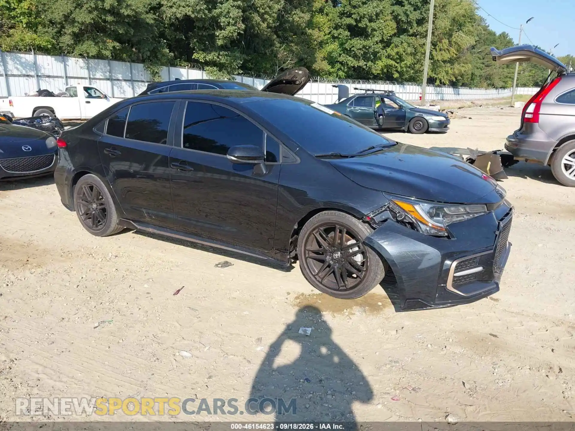 1 Photograph of a damaged car 5YFS4MCE0MP091956 TOYOTA COROLLA 2021