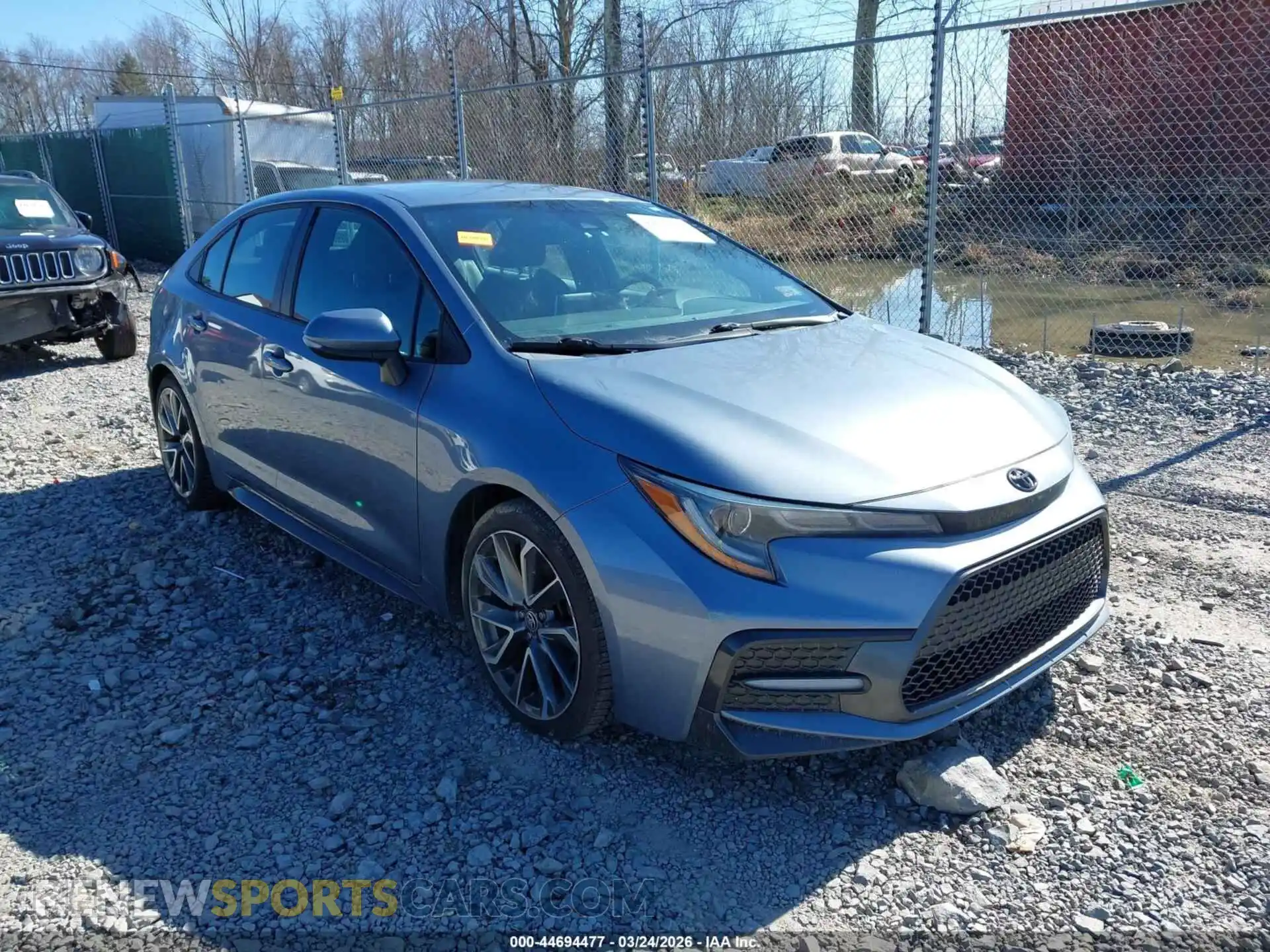 1 Photograph of a damaged car 5YFS4MCE0MP092315 TOYOTA COROLLA 2021