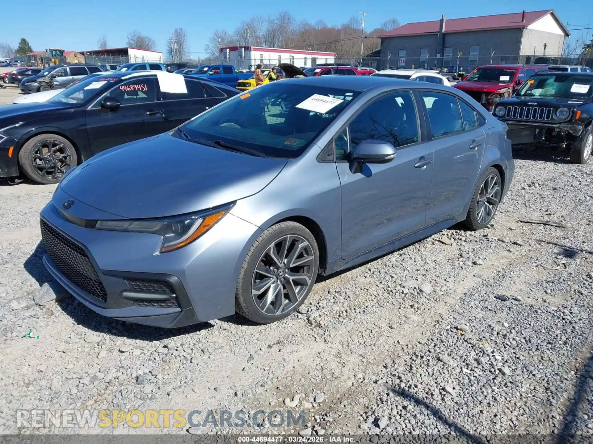 2 Photograph of a damaged car 5YFS4MCE0MP092315 TOYOTA COROLLA 2021