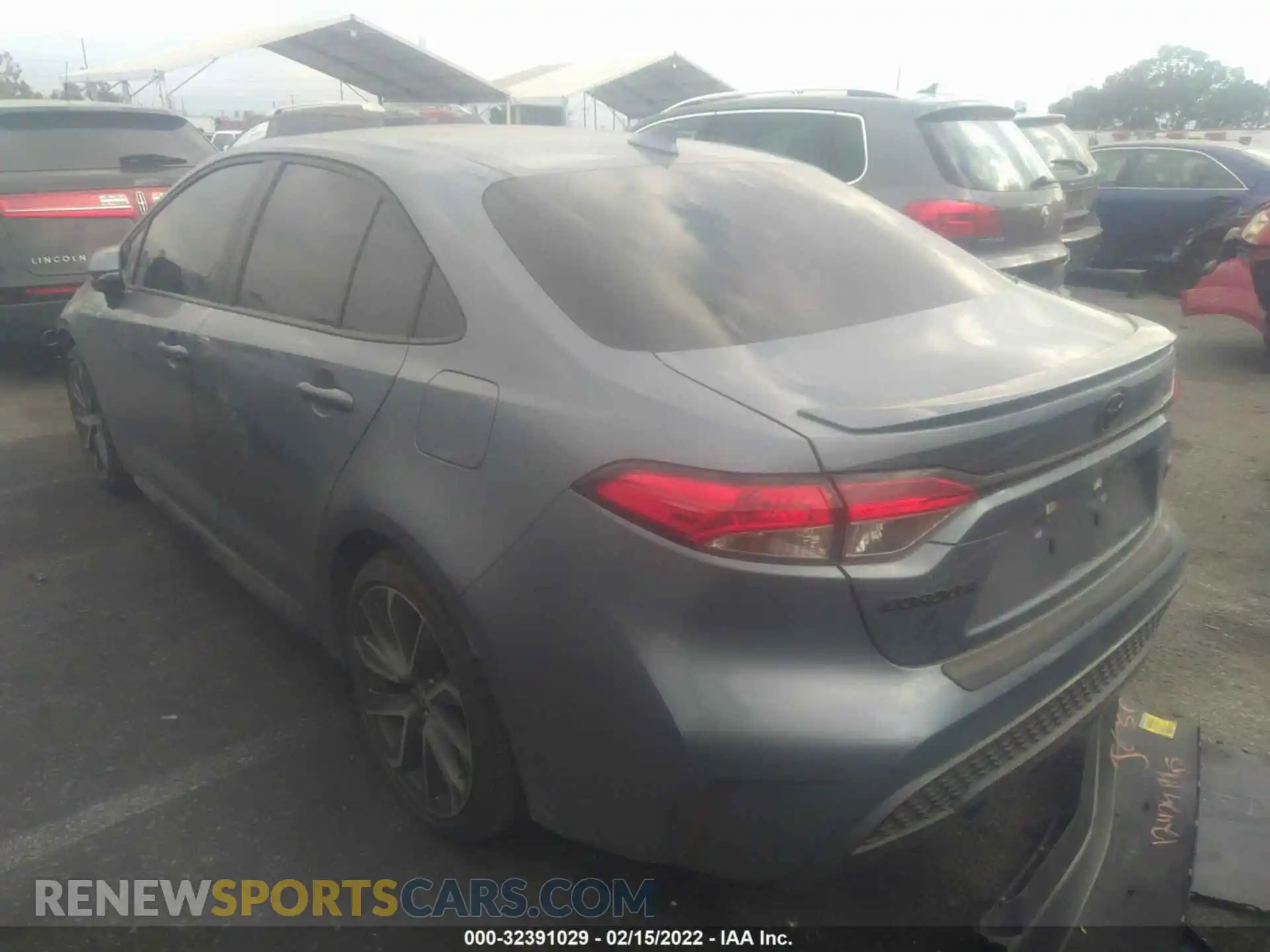 3 Photograph of a damaged car 5YFS4MCE0MP093139 TOYOTA COROLLA 2021