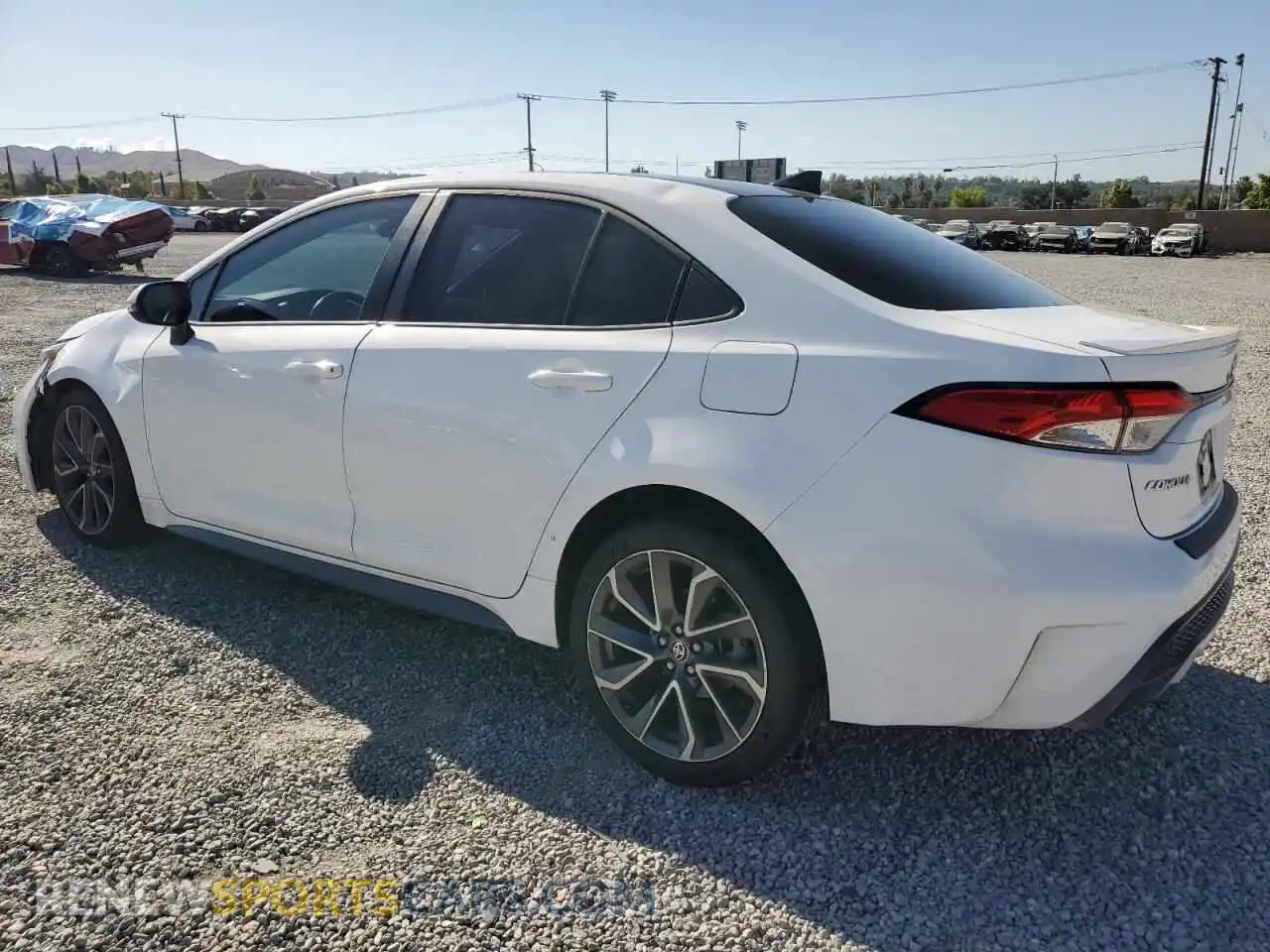 2 Photograph of a damaged car 5YFS4MCE0MP093917 TOYOTA COROLLA 2021
